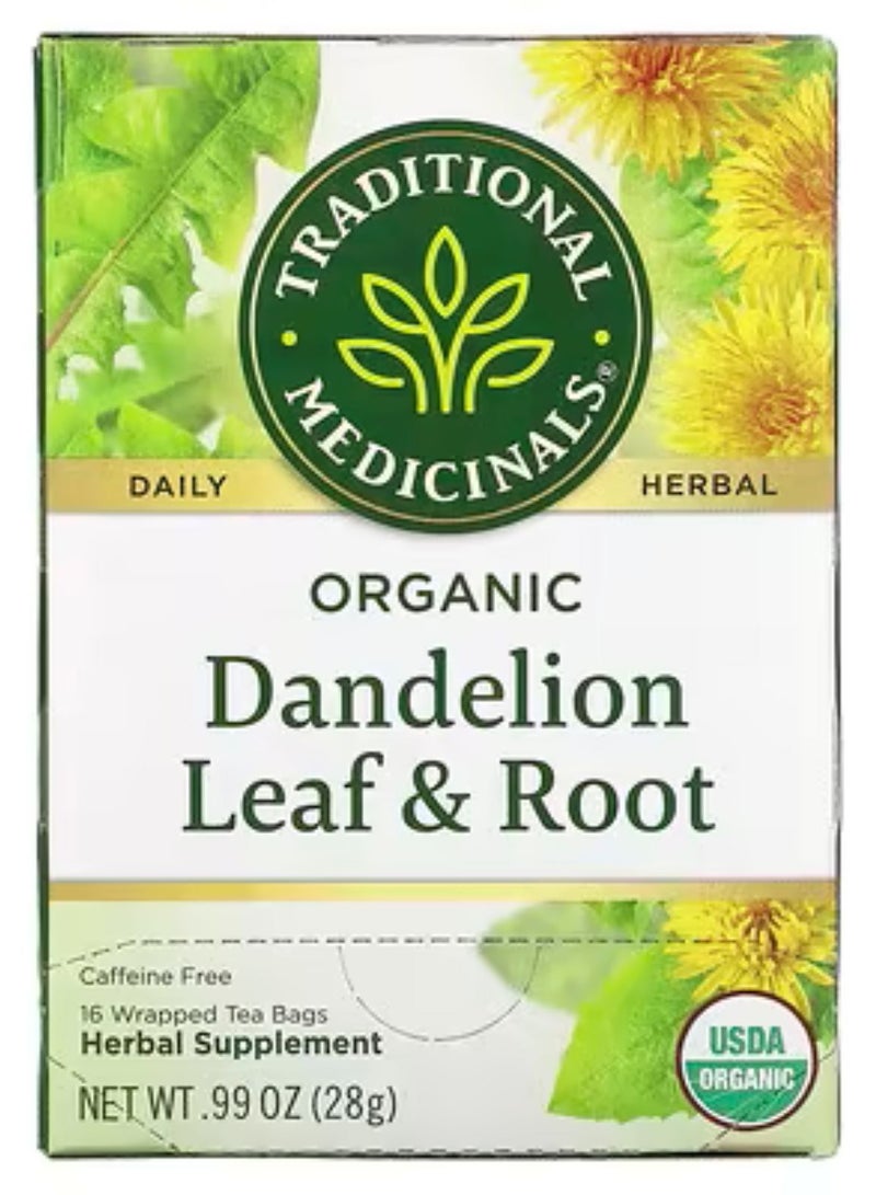 تراديشينال تراديشنال ميديسينالز أكياس شاي أوراق وجذور الهندباء - Image 2