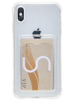 Iphone X / Xs Wallet Cover Transperent Case