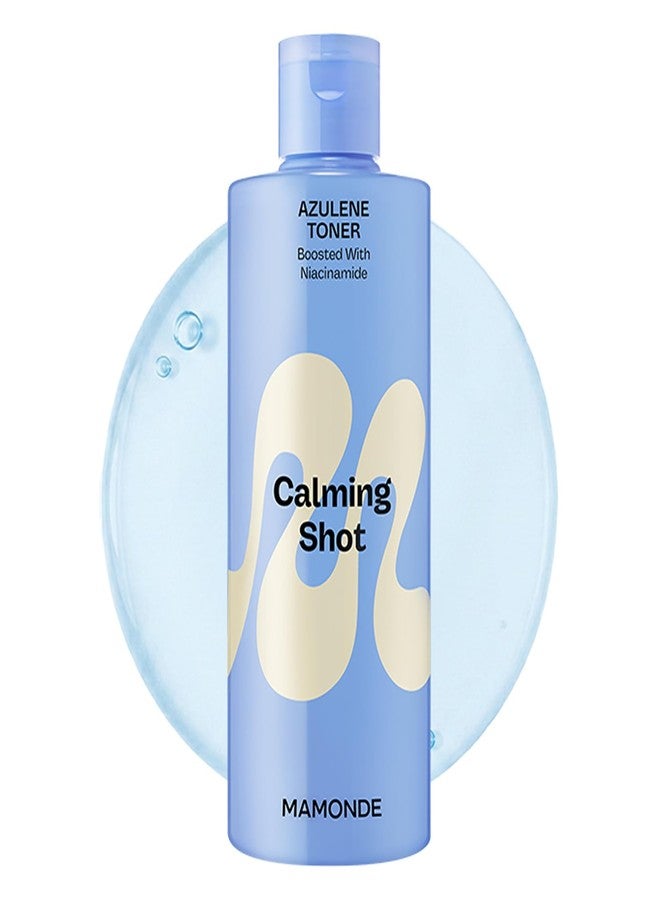 MAMONDE Calming Shot Blue Chamomile Azulene Toner | Soothing, Hydrating Non-Comedogenic Korean Skincare Toner | Best for Oily/Combo Skin - Image 1