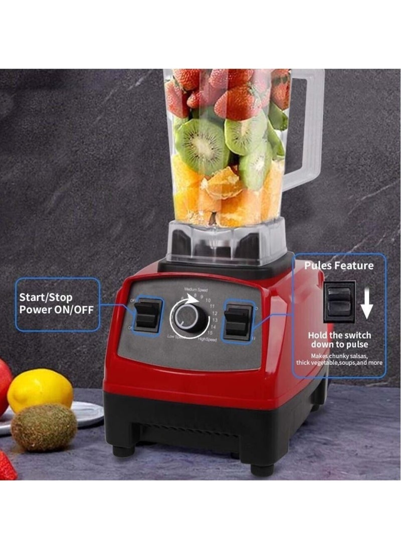 2.5L 4500W BPA Free Heavy Duty Blender Mixer Electric High Speed Juicer Food Processor Ice 2.5L 4500W BPA Free Heavy Duty Blender Mixer Electric High Speed Juicer Food Processor Ice Smoothies Crusher