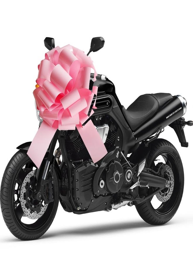 HQJAXJ 20 Inch Big Car Bow,1 Pc Giant Present Bow for Large Gift Wrapping New Houses Huge Present Birthday Christmas Decor (Pink) - Image 5