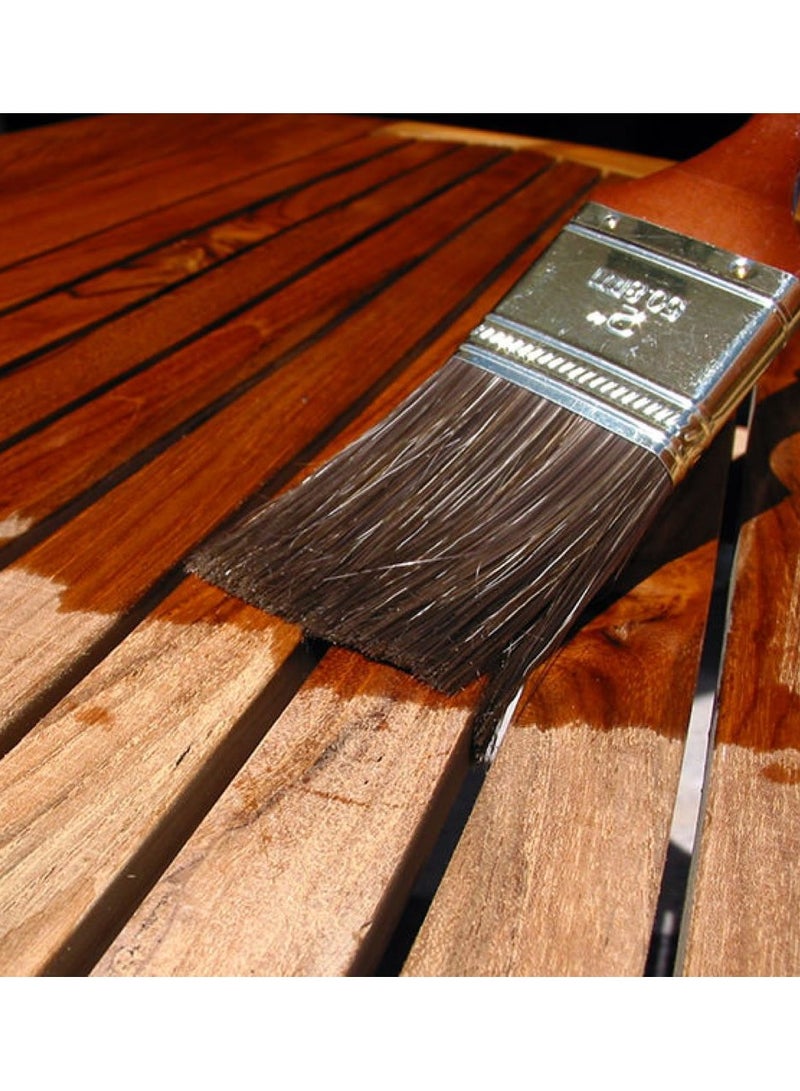 Vechro Teak Oil Smaltoxyl Hydro - Special modified oil combined with water repellant wax - Water Resistnat, UV Resistant, Deeply penetrating and Protecting wood furniture - Image 3