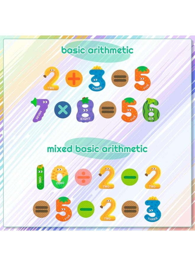 Magnetic Alphabet Letters u0026 Numbers Set, Educational Fridge Magnets for Kids, Word Building u0026 Spelling Games for Toddlers, Educational Learning Tool with Uppercase ABCs (56-Piece, Non-Toxic) - Image 5
