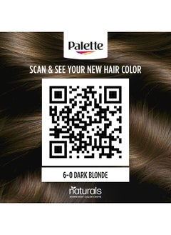 Schwarzkopf Palette Permanent Natural Colours Cream 6-0, Dark Blonde, 100 ml  - Image 5