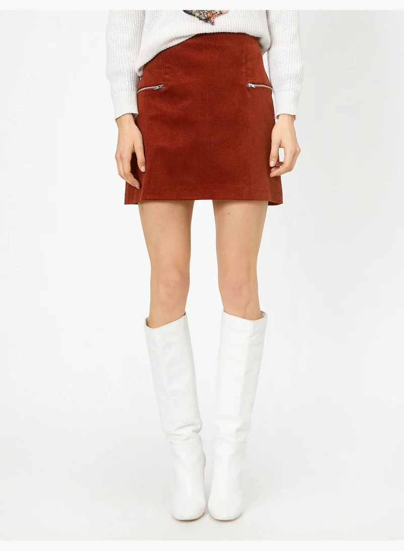 KOTON Pocket Detailed Skirt