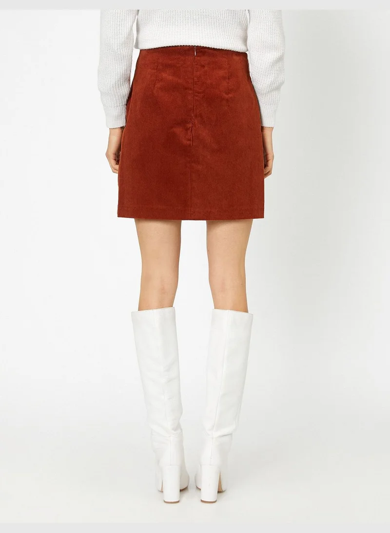 KOTON Pocket Detailed Skirt