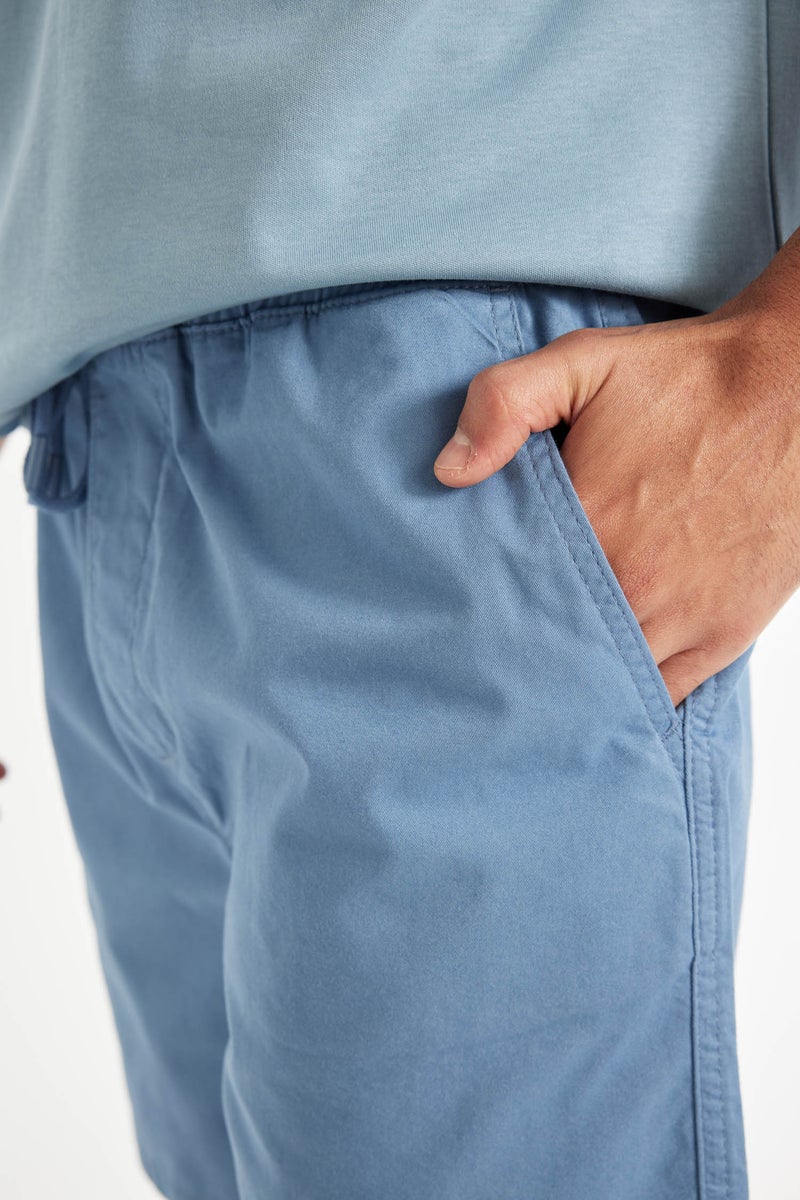DeFacto Man Relax Fit Gabardine Bermuda  - Image 5