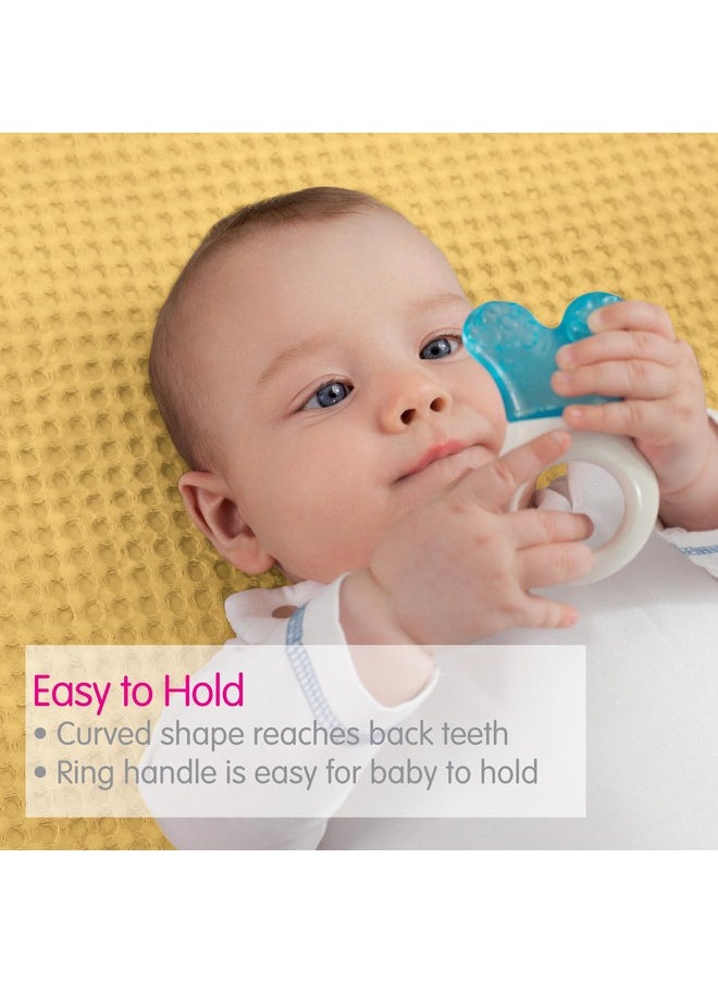MAM Baby Toys Teething Toys Mini Cooler Teether With Clip Girl 2+ Months 1 Count (7172 012 0 1)  - Image 4