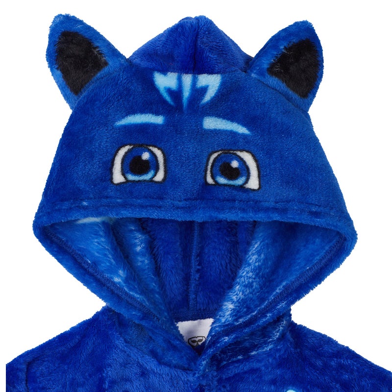 PJMASKS PJ Masks Toddler Boy's Plush Fleece Robe (4T, Catboy) - Image 4