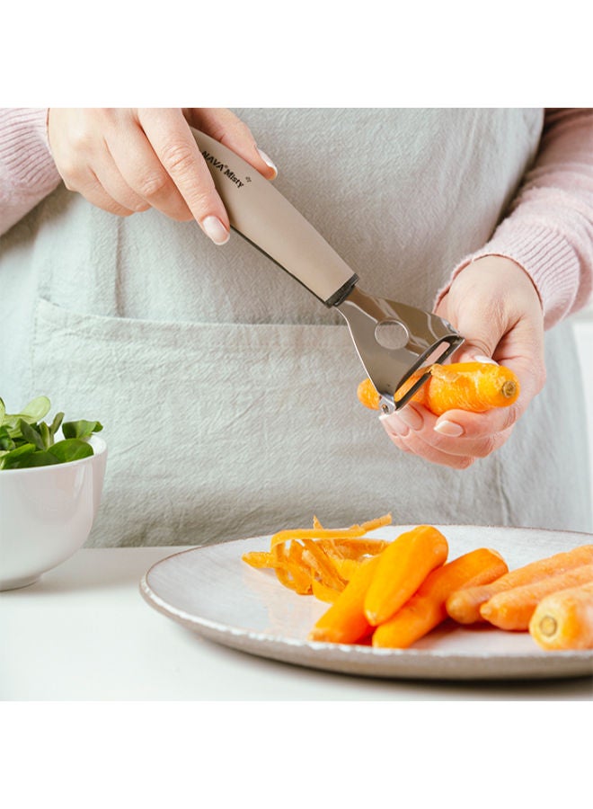 نافا مقشرة "ميستي" بشفرة من الفولاذ المقاوم للصدأ - Image 3