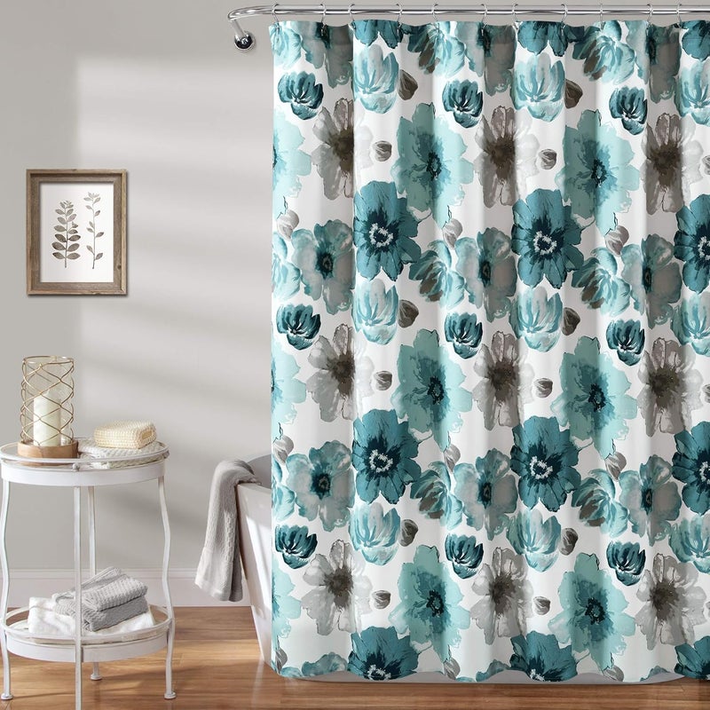 لاش ديكور لوش ديكور ستارة دش ليا، 72 × 72 بوصة، زرقاء - Image 1