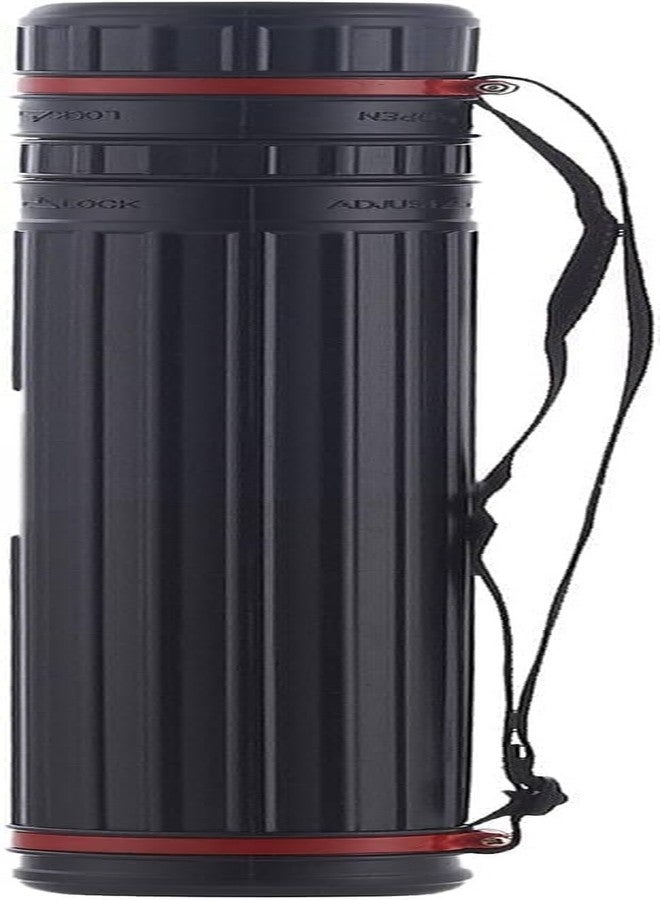 KRAFTMASTERS® Extendable Poster Tubes Expand from , Carry Documents, Blueprints, Drawings and Art, Black Portable Storage Cases (45CM X 7CM) - Image 1
