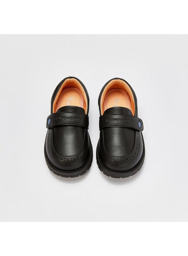 Dave & Bella Davebella Children's Leather Shoes, Boys' Black Dress Shoes, Performance Shoes, Girls' Shoes For Spring And Autumn - Image 4