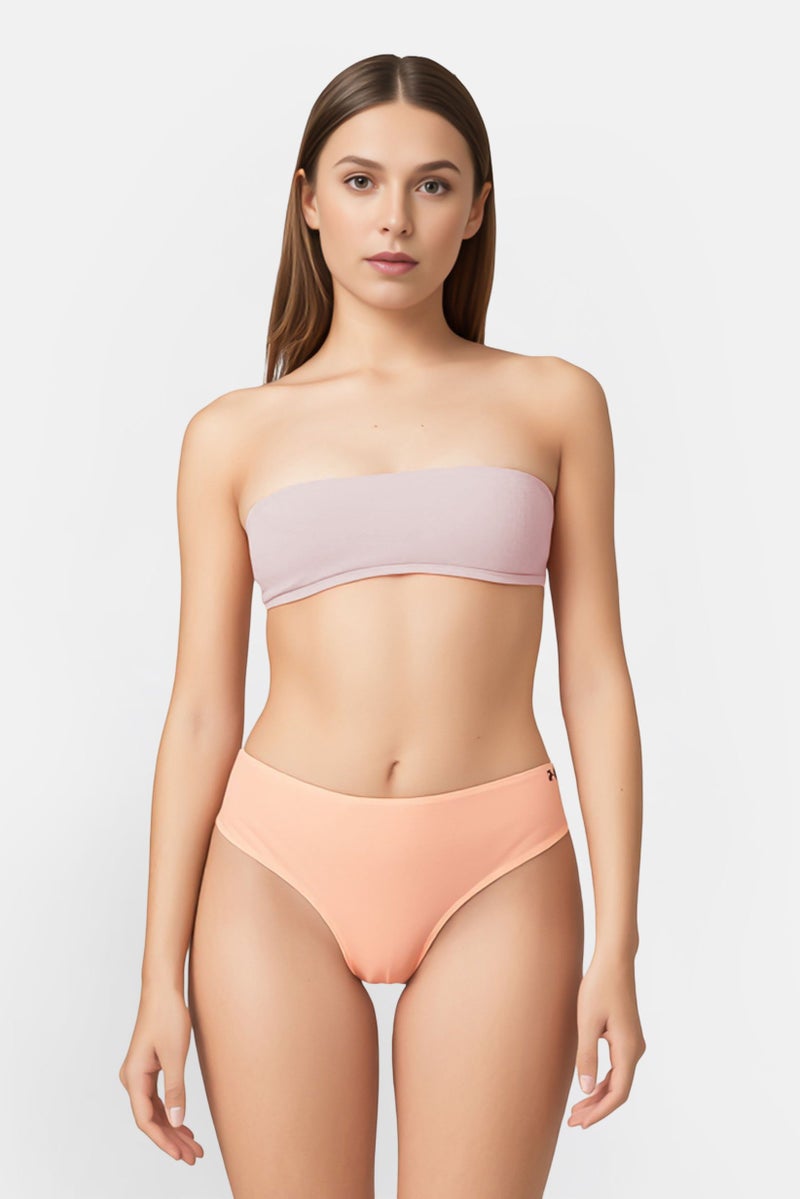 UNDER ARMOUR سراويل داخلية رياضية نسائية 3 قطع بتصميم تمويه، متعددة الألوان - Image 1