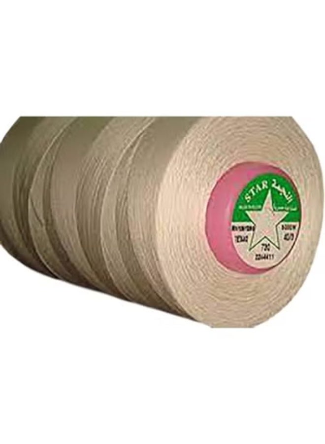 Thread Spool beige(clay) for Sewing Factories and Home - 5000 Meters