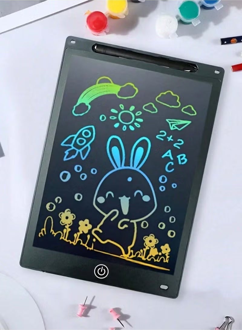 شباب الكتابة الإبداعية اللوحية ، الرسم الكتابة المجلس ، قابل للمحو شاشة ملونة رسم لوحة Doodle ، لعب لوحة Doodle للأطفال الكبار التعلم والتعليم ، هدية للفتيان والبنات 8.5 بوصة ، والمحمولة باللون الأحمر - Image 2