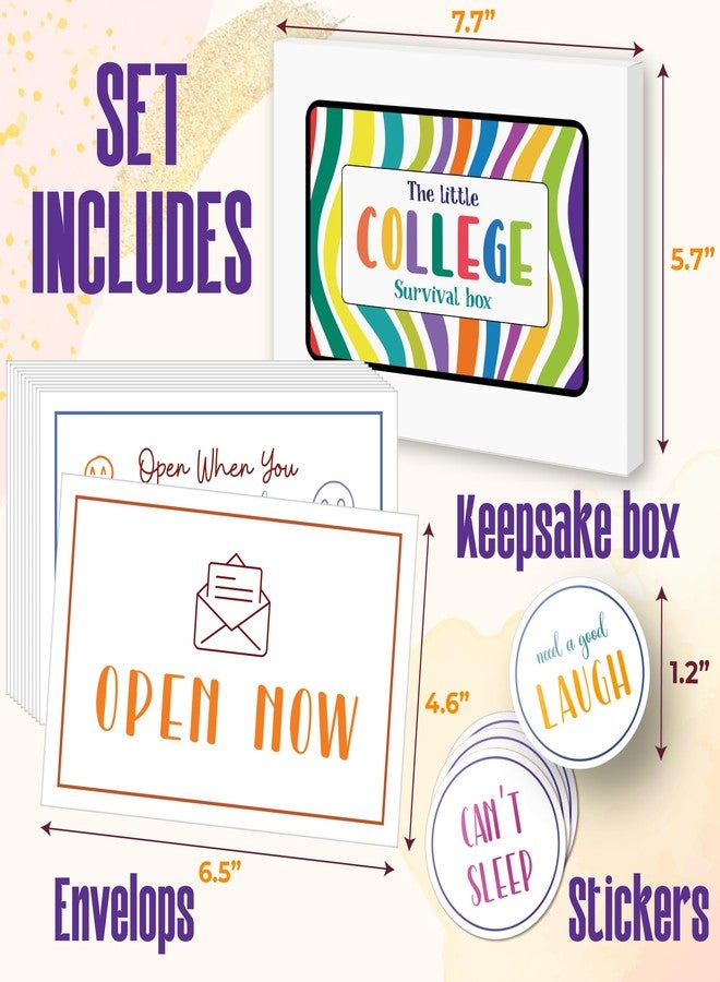 STOFINITY Open When Envelopes For College Student Gifts - 20 Open When Letters Kit For Daughter, Going Away To College Gifts For Girls, Back To School Gift For Boyfriend - Image 2