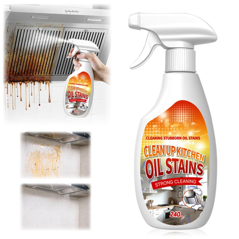 scrlous Heavy Duty Degreaser, 2025 New Kitchen Cleaner, Multipurpose Oil Stain Remover,All-Purpose Kitchen Pots and Pan Cleaner for Appliances Countertops Range Hoods - Image 1