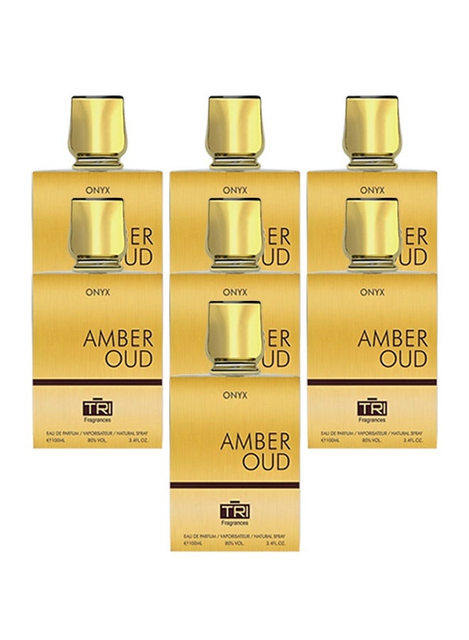 عطور TRI 7 قطع عطر عنبر عود أونيكس للجنسين 100 مل - Image 1