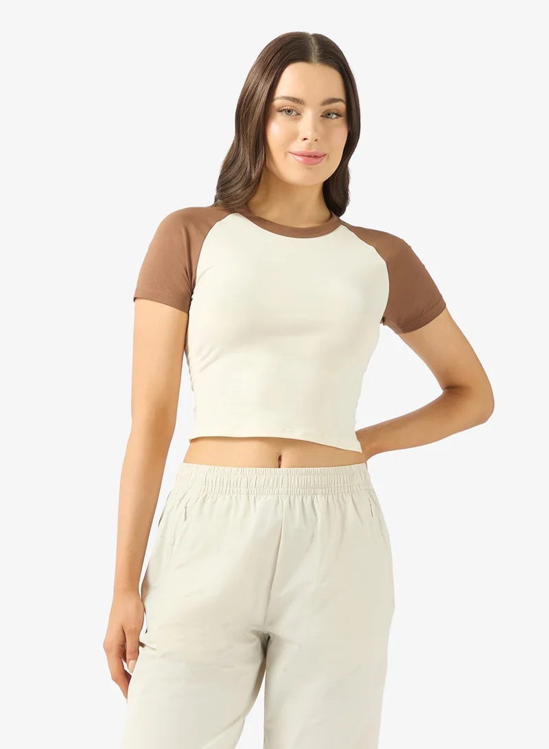 ANTA Short Sleeved  knitted -Sporty Retro