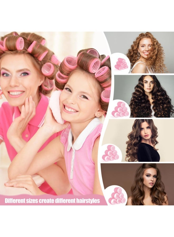 لوميا مجموعة لفافات شعر 50 قطعة، بكرات شعر بدون حرارة، بكرات تجميل للشعر ذات جودة صالون، مناسبة للشعر الطويل والمتوسط والقصير والشعر الكثيف والرفيع وللجزء الأمامي من الشعر، بأحجام 25 مم، 36 مم، 48 مم، 60 مم (24 قطعة بكرات شعر، 24 قطعة مشابك بطة، 1 مشط شعر و 1 حقيبة تخزين) - Image 5