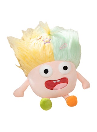 Ugly And Cute Internet Celebrity Doll Cotton Doll Children's Plush Toy (Yellow + Green Hair) - pzsku/ZB4394F4A041FCC272FEAZ/45/_/1724567656/8890a1cf-ec84-4414-b7b1-ad51d64b5848