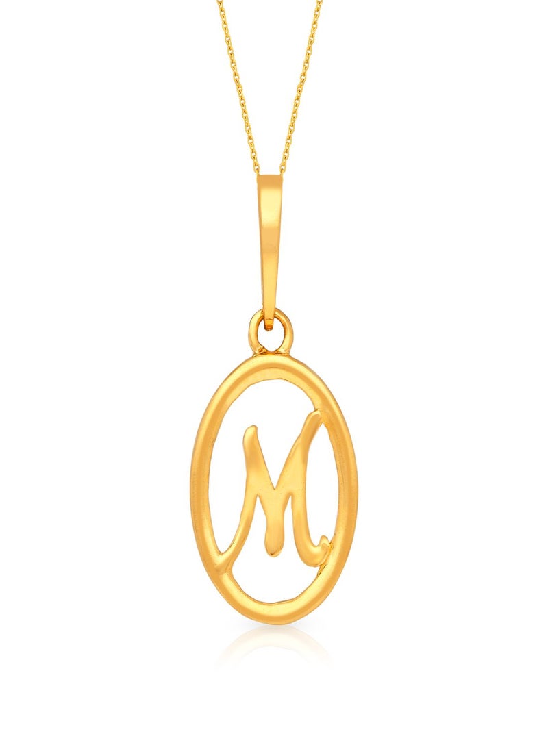 Malabar Gold and Diamonds 22 Karat 916 Purity Gold Pendant DZPN171MY - Image 1