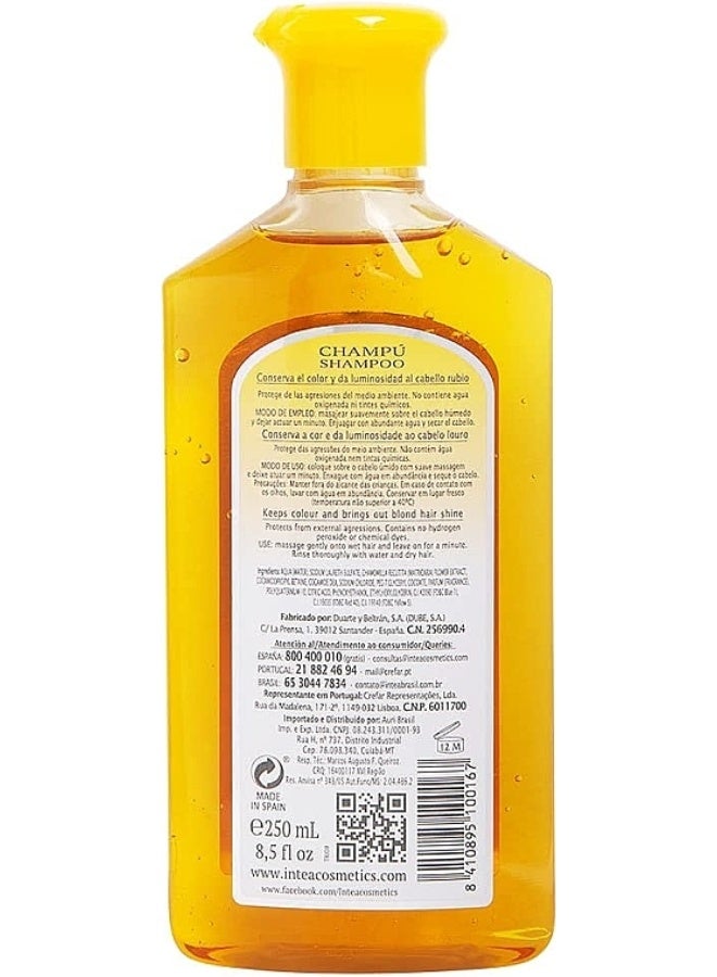 Intea Chamomile Blond Highlights Shampoo 250ml - Image 4