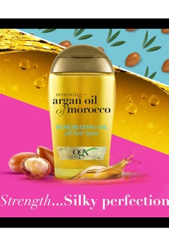 Ogx Renewing + Argan Oil of Morocco Penetrating Oil all hair type 100ml  - Image 2