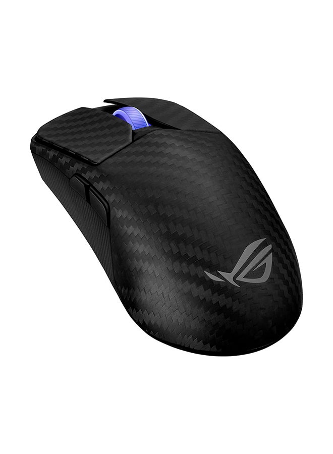 أسوس ماوس الألعاب اللاسلكي ROG Harpe Ace Extreme، هيكل من ألياف الكربون، وزن 47 جرام، مستشعر بصري AimPoint Pro 42K، مفاتيح ميكرو بصرية، معزز معدل الاستطلاع ROG، للألعاب الإلكترونية و FPS، أسود - Image 2
