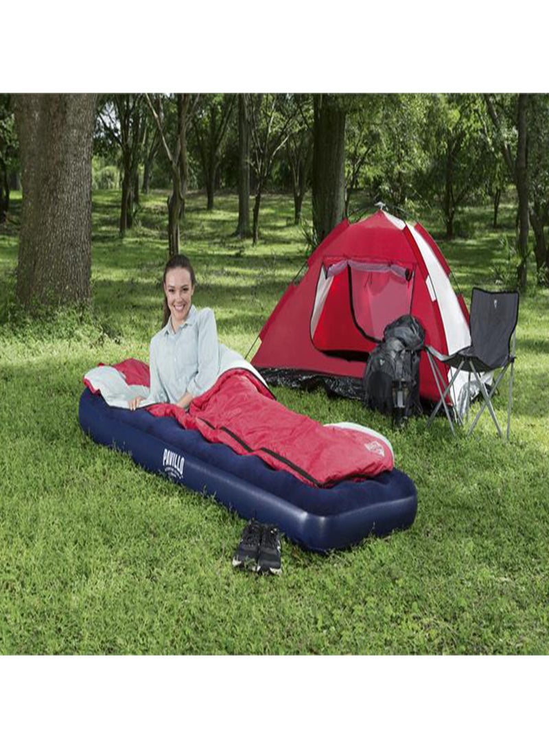 فول جوي مرتبة هوائية/مرتبة تخييم قابلة للنفخ أسود 191 x 73 x 22 سم - Image 5