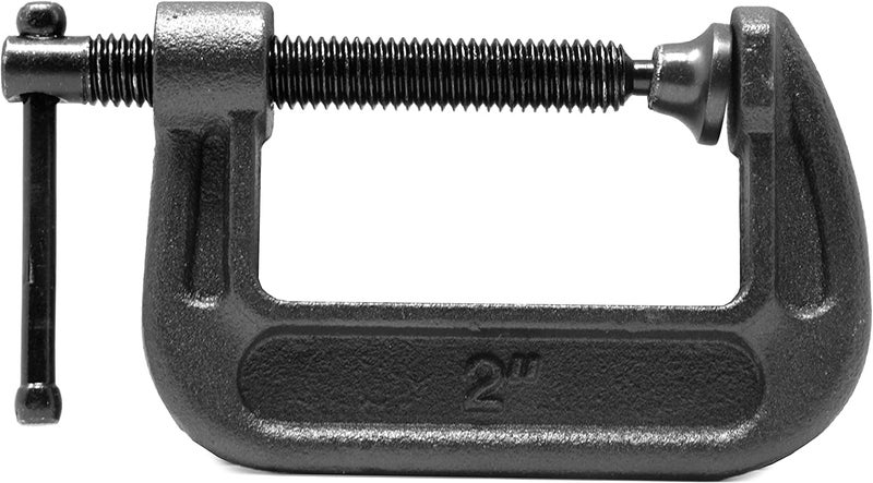 KROST 2 inch Industrial Heavy Duty G Clamp C Type Antirust Universal Clamping Tool for woodworking and DIY Maximum Opening size 50mm 4PCS - Image 4