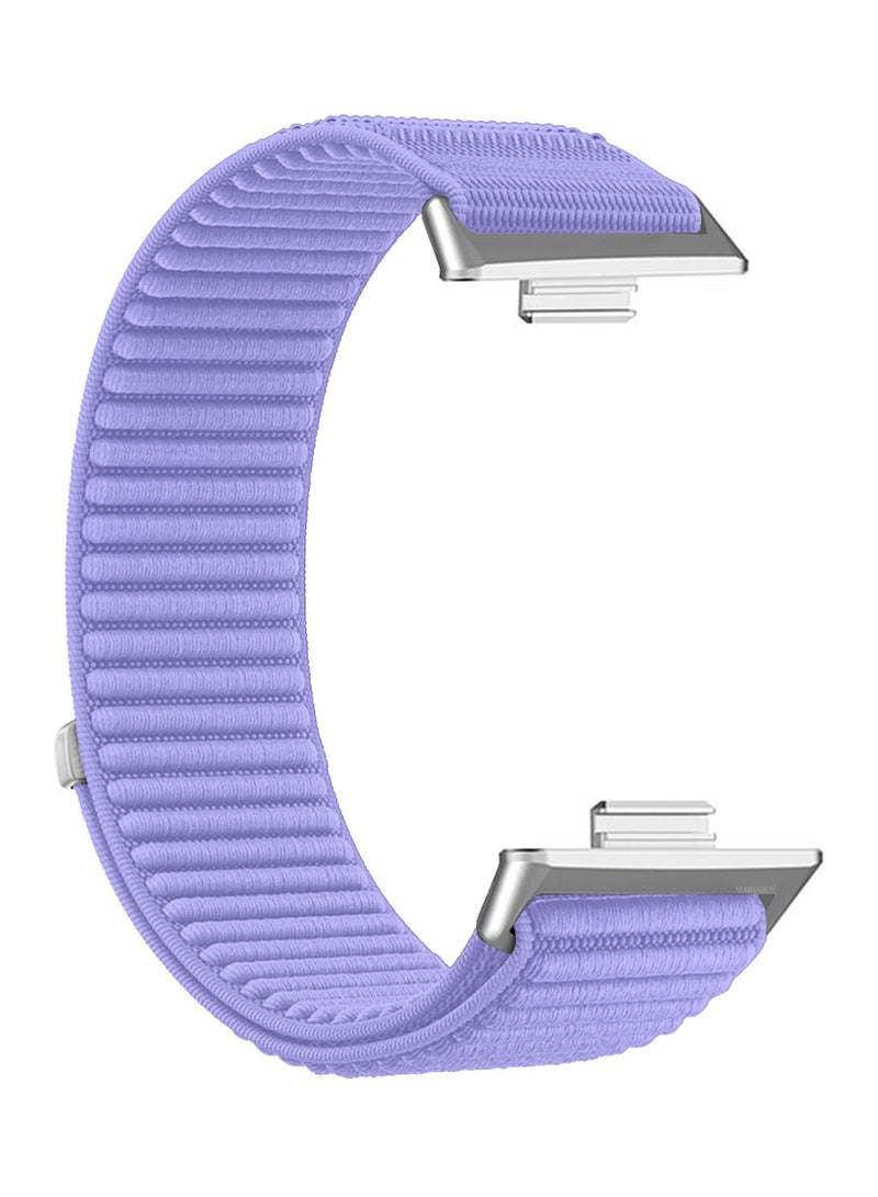 Premium Magnetic Loop Watch Band for Huawei Watch 4 & Watch 4 Pro – Adjustable, Soft & Durable Replacement Strap Lavender - Image 3