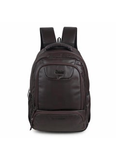 Hot Shot HOT SHOT BAGS VINTAGE SERIES 1387 28L FAUX LEATHER WATER RESISTANT ANTI THEFT LAPTOP BACKPACK | OFFICE BACKPACK | COLLEGE BACKPACK  - Image 1