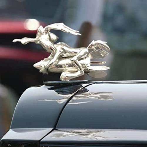 Rneswi Hood Ornaments for Vehicles Coyote Hood Ornament Made of Alloy for All Types of Cars Hoods Motorcycle Styling - Image 4