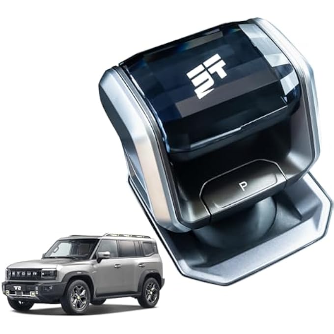 rayihni Crystal Gear Knob for Jetour T2 Accessories 2025 Crystal Gear Shift Head with MultiLights Compatible with Jetour T2 Modification Interior Car Part - Image 1