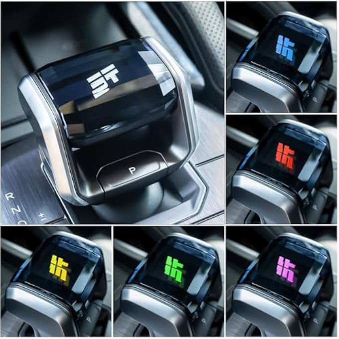 rayihni Crystal Gear Knob for Jetour T2 Accessories 2025 Crystal Gear Shift Head with MultiLights Compatible with Jetour T2 Modification Interior Car Part - Image 2
