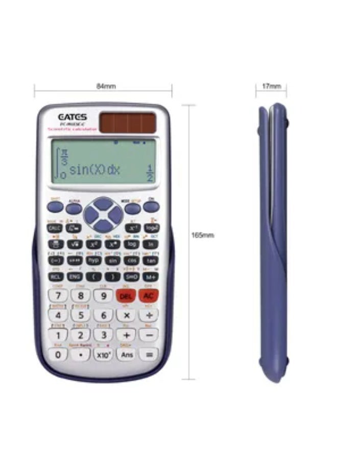 EATES Ites Scientific Calculator, 417 Calculations, Silver, FC-991ESC - Image 2