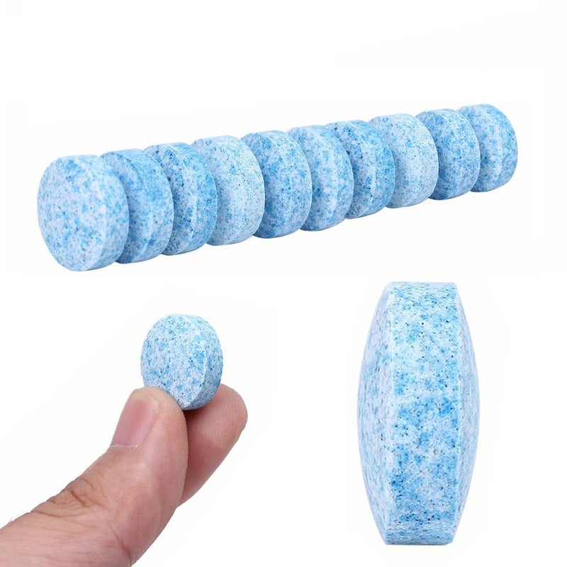 HSR Car Accessories in 10 PCs Car Wiper Detergent Effervescent Tablets Washer Auto Windshield Cleaner Glass Wash Cleaning Tablets - Image 3