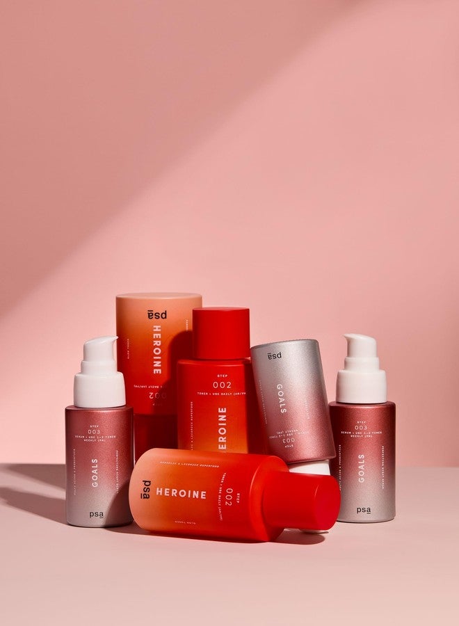 PURPOSEFUL SKINCARE بي إس إيه - تونر سوبر فود هيروين مانديليك وعرق السوس | حمض مانديليك واللاكتيك، جذر عرق السوس، كومبوتشا، مستخلص الرمان | مناسب لجميع أنواع البشرة (100 مل | 3.4 أونصة)  - Image 4