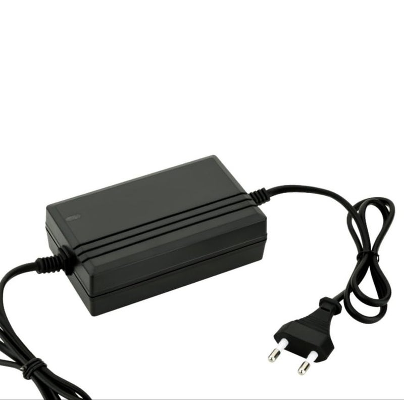 ARUSPRAY شاحن بطارية دراجة، سيارة، UPS ARUSPRAY 12 فولت محول 14 فولت 1.7 أمبير DC SMPS شاحن بطارية 12 فولت 7-أه مع مشبك بطارية للسيارة، الدراجة، إلخ. (عبوة من 1) (لون عشوائي) - Image 2