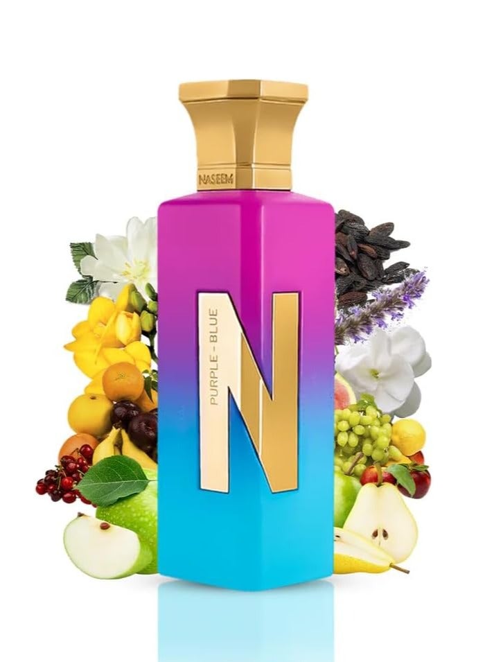 Purple Blue Aqua Perfume N - series Sublte Tone Eau De Parfum For Men & Women 75 ml