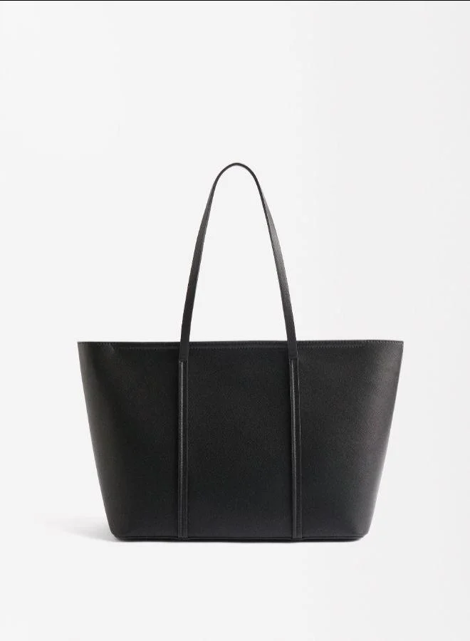 بارفوا حقيبة متسوق ذات ملمس