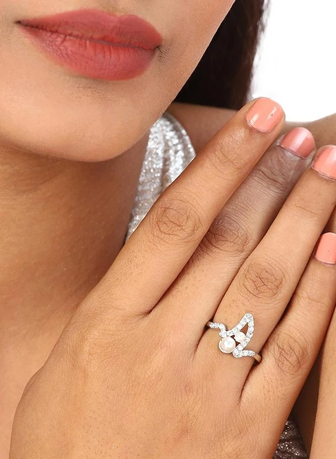 VOYLLA Voylla Gold-Plated Brass Ring