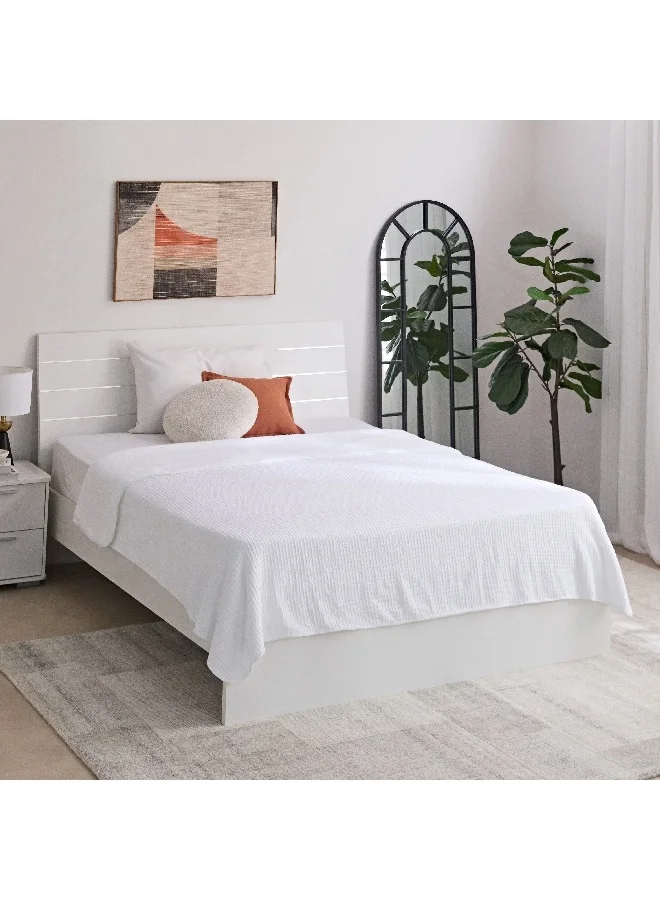 Home Box Serene Waffle Double Layer Queen Blanket 200 x 220 cm