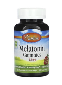 Carlson Labs CARLSON MELATONIN GUMMIES NATURAL STRAWBERRY 2.5MG 60`s 