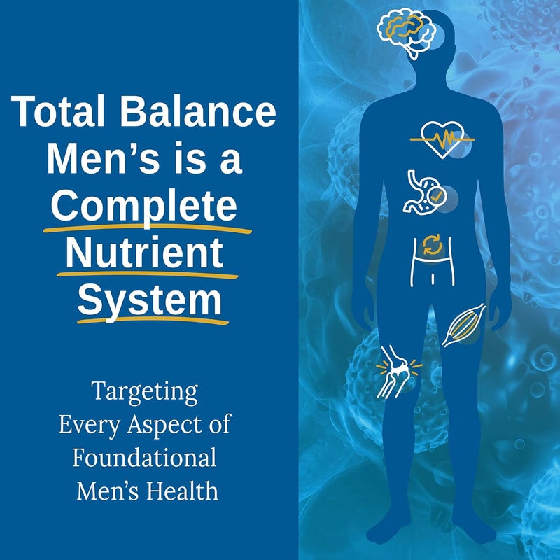 xtendlife فيتامينات متعددة للرجال من Xtendlife Total Balance 70 مغذيات لصحة المناعة والقلب والهضم والخلايا 30 يومًا - Image 5