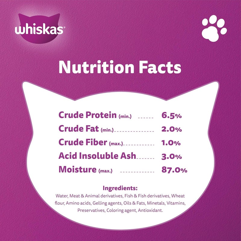 Whiskas Kitten Tuna In Jelly Cat Food Pouch 80 g, Multicolour - Image 4