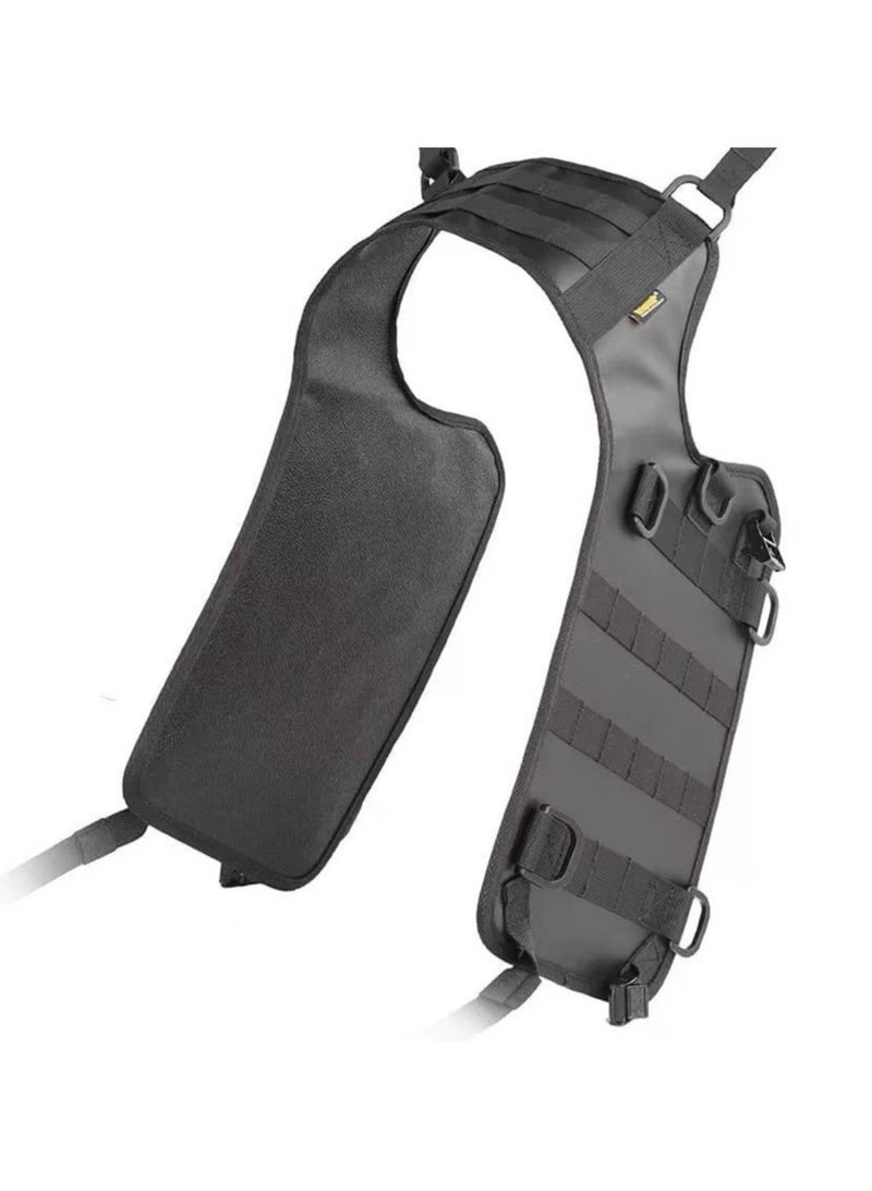 general Motorcycle saddle rear seat external equipment motorcycle fuel tank mounted base riding external expansion - Image 1