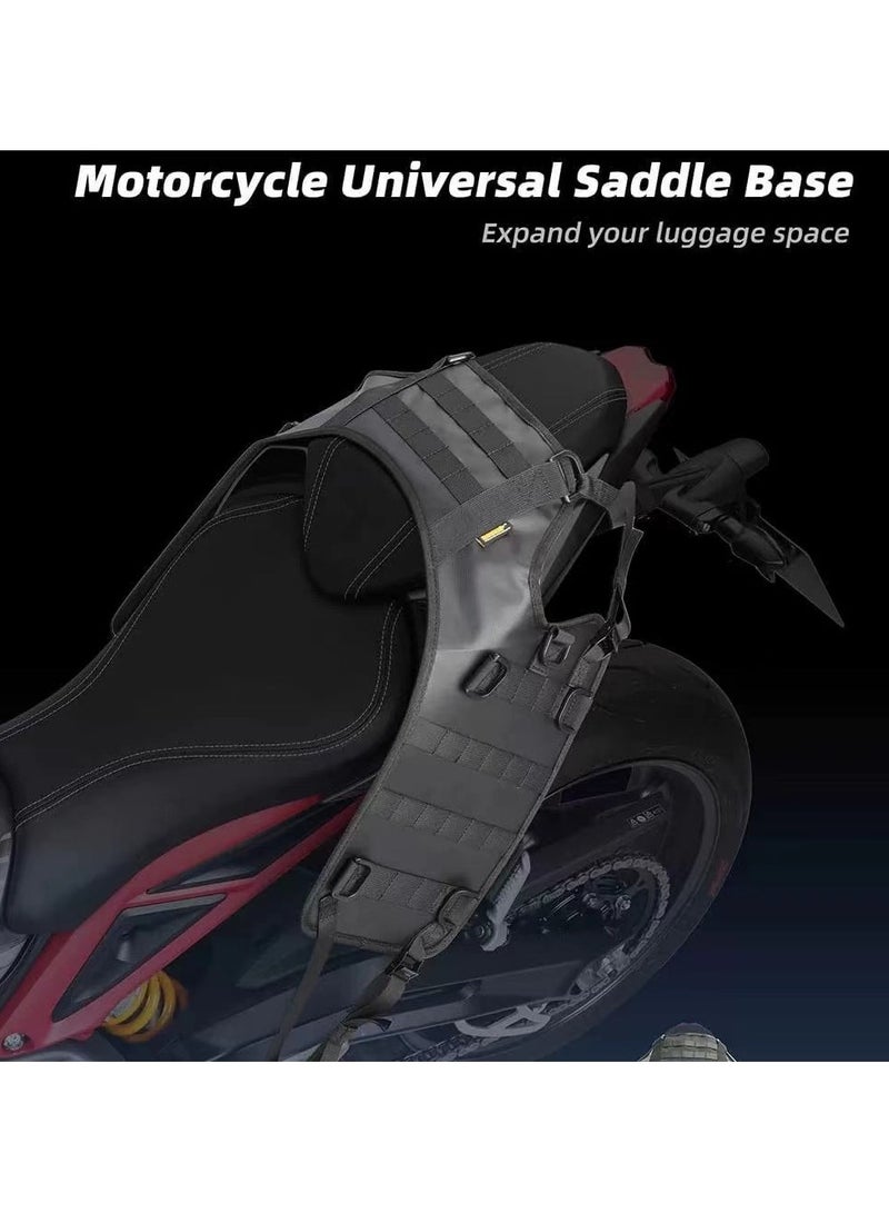 general Motorcycle saddle rear seat external equipment motorcycle fuel tank mounted base riding external expansion - Image 4